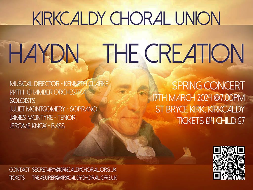 Kirkcaldy Choral Union presents Haydn’s The Creation