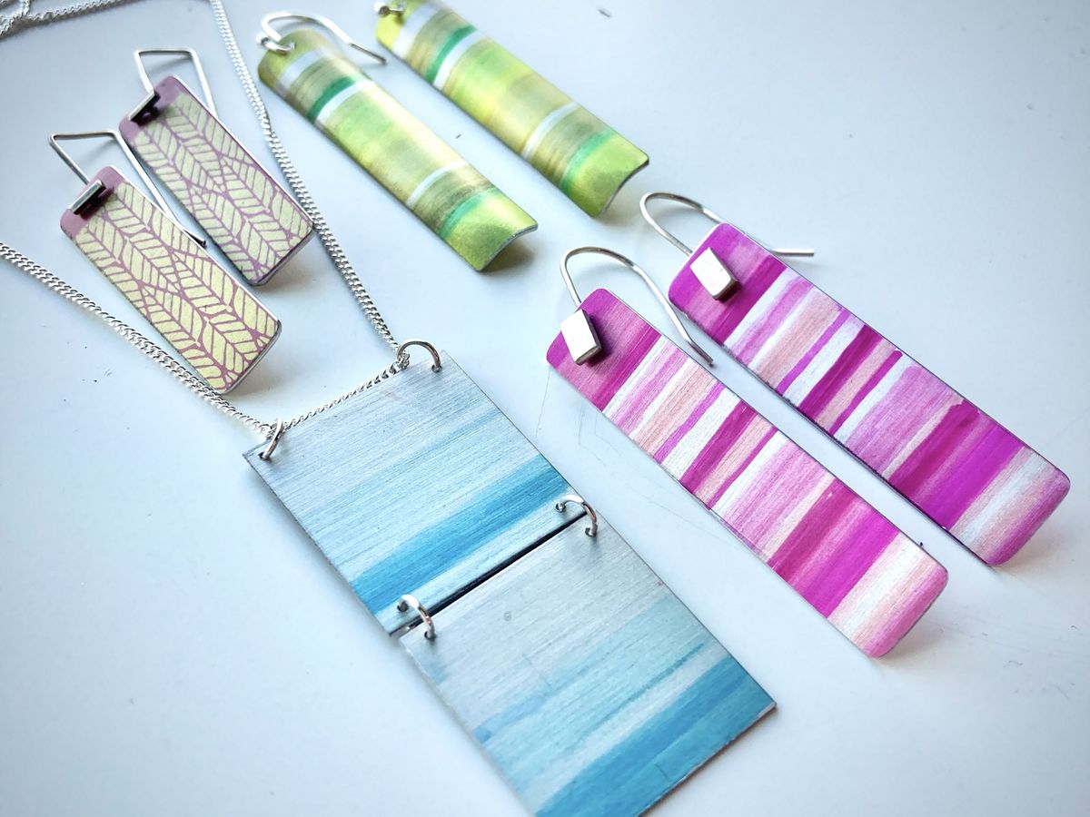 Colourful Statement Earrings Workshop