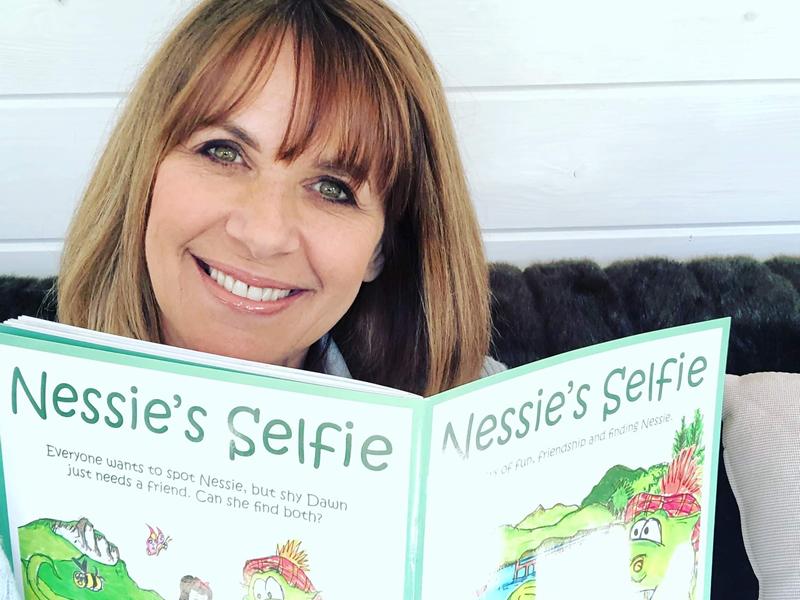 Carol Smillie narrates Scottish book for children during LOCHdown