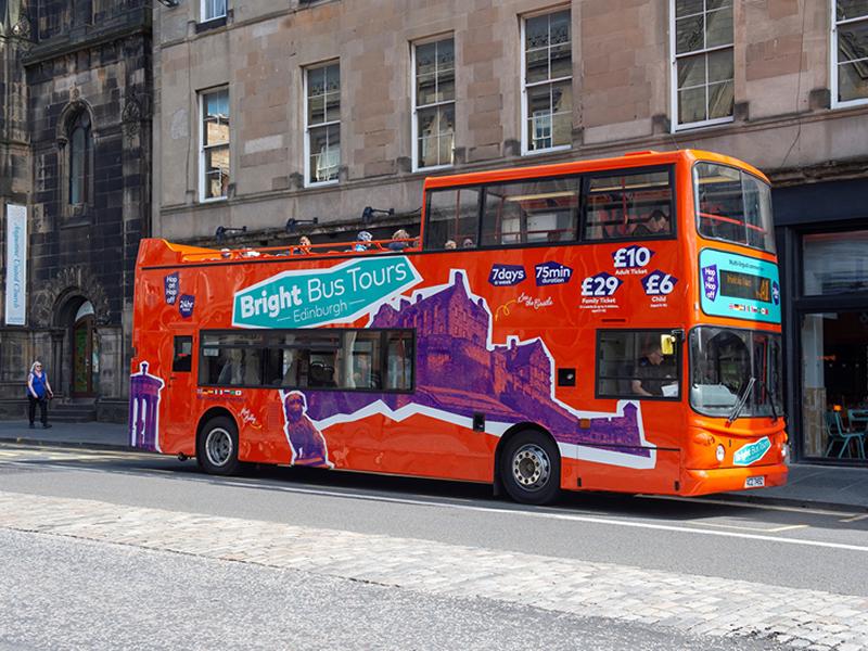 bright bus tours edinburgh