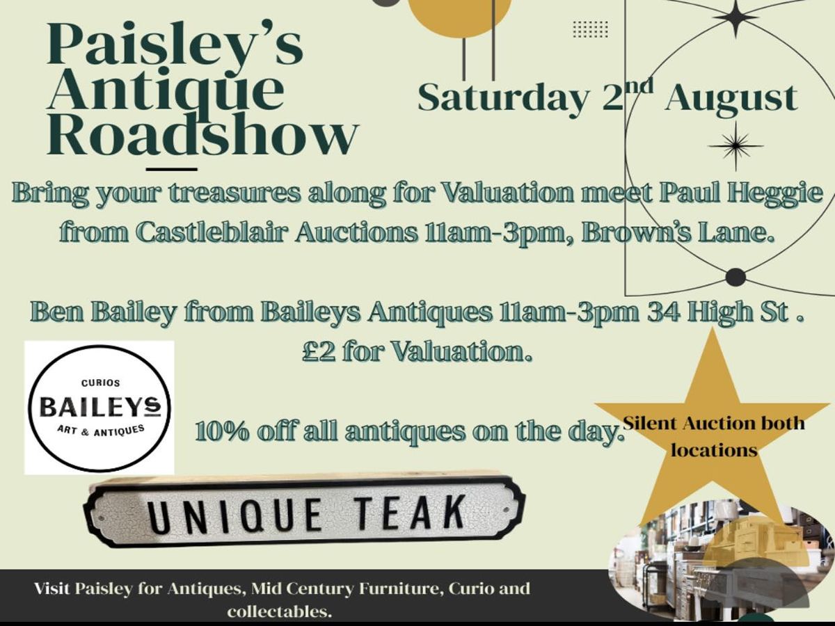 Paisley’s Antiques Roadshow