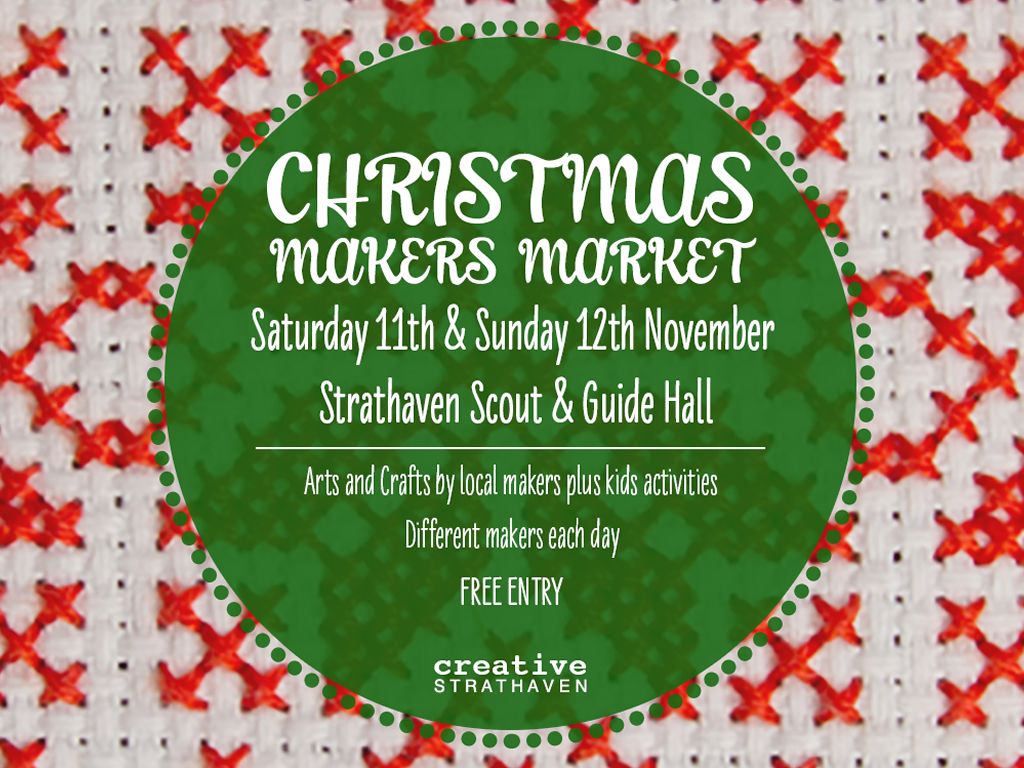 Creative Strathaven Christmas Makers Market