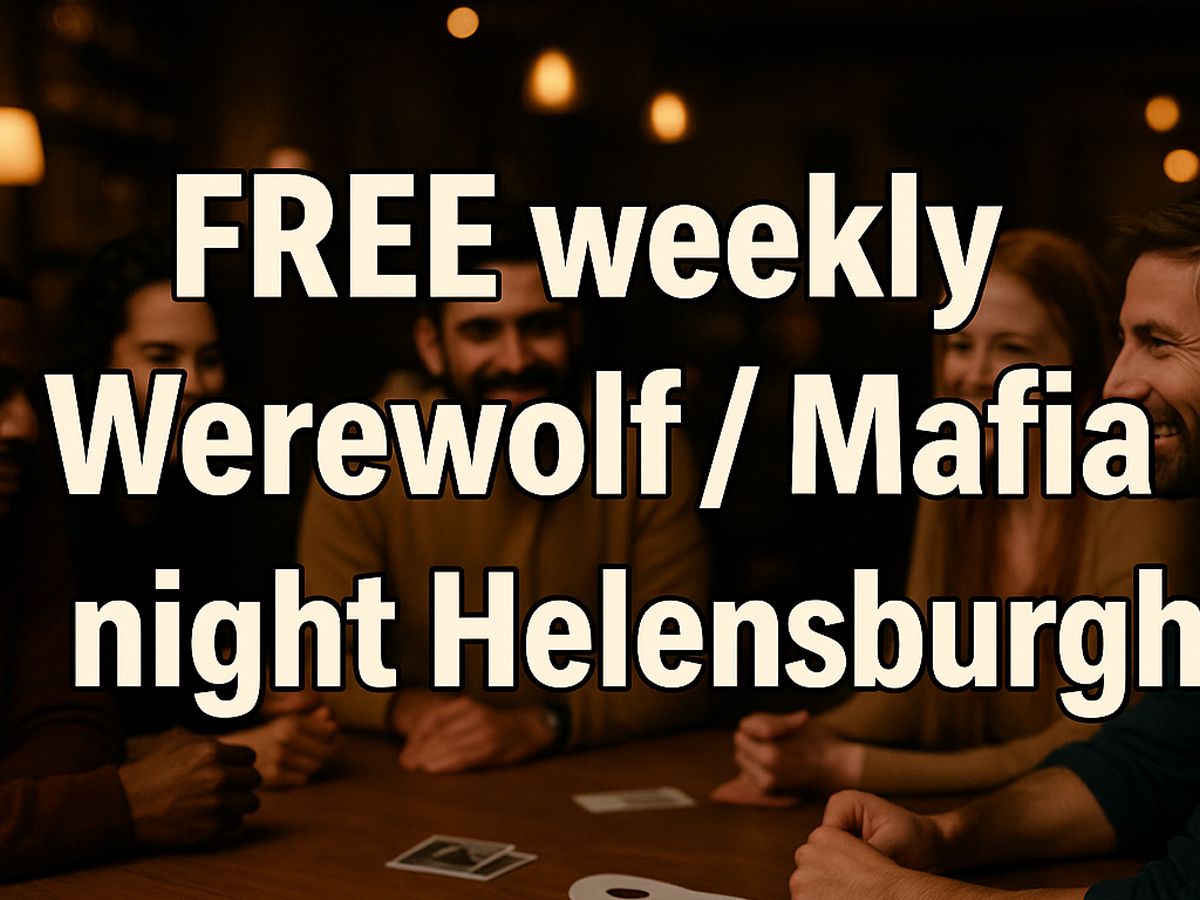 Werewolf (Mafia) - Free Weekly Social Game Night