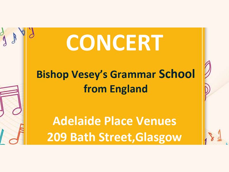 Bishop Vesey’s Grammar School’s Concert Performance