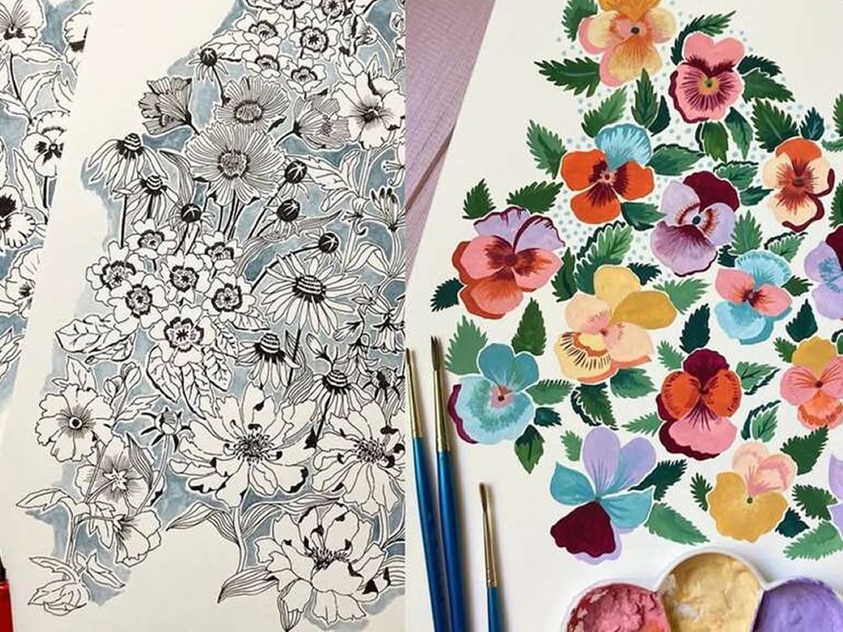 Liberty Inspired Repeat Pattern Workshop