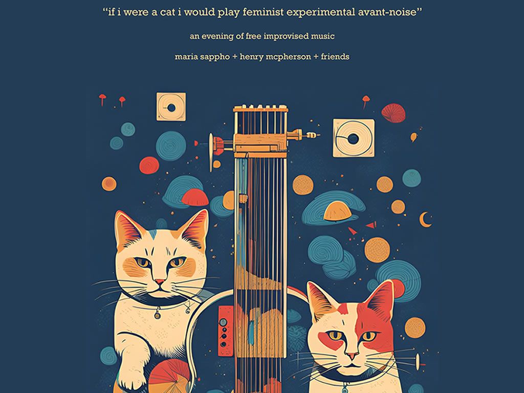 if I were a cat I would play feminist experimental avant-noise