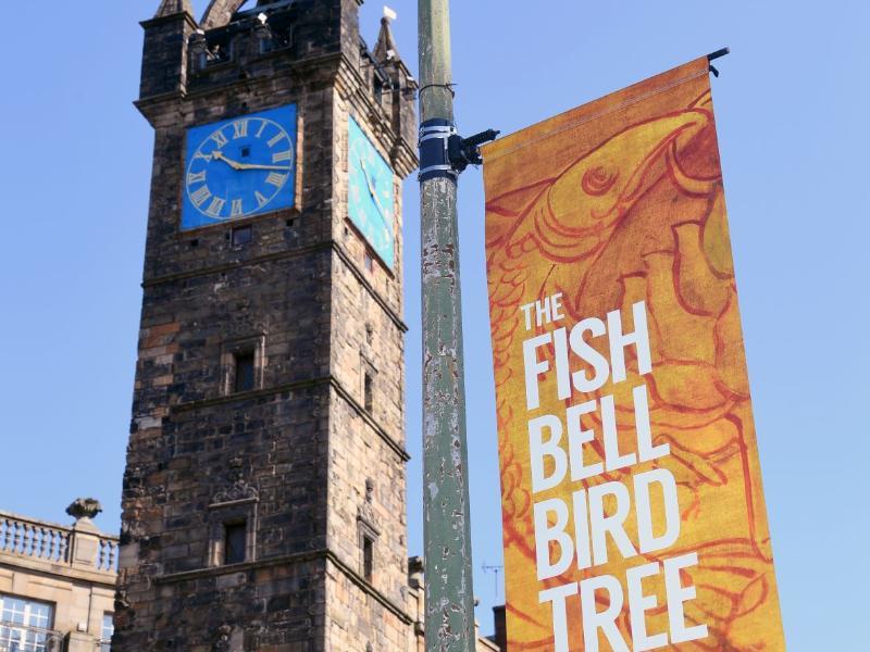 High Street banners unfurled to reveal the heritage of historic Glasgow district