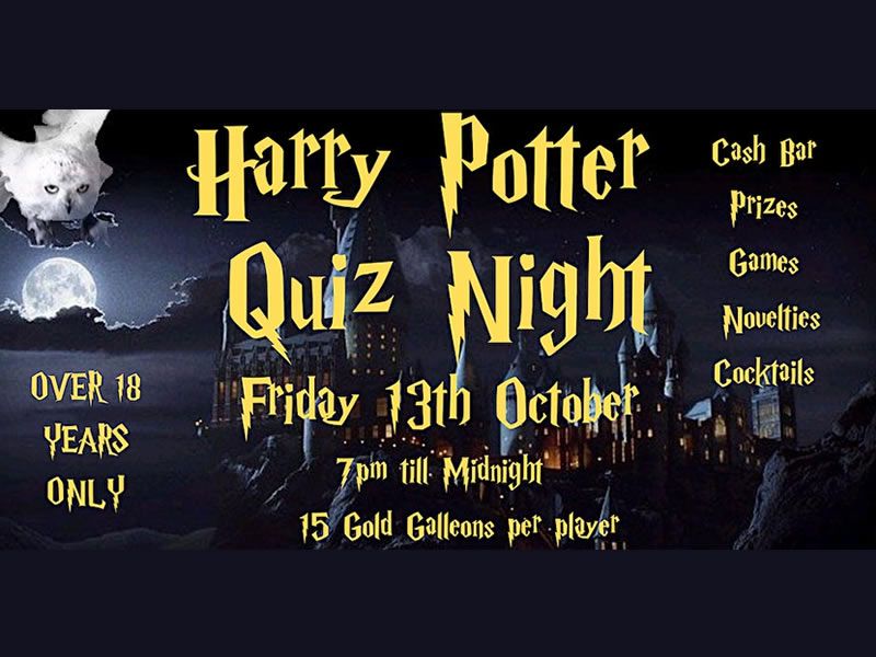 Harry Potter Quiz for Grown-Ups