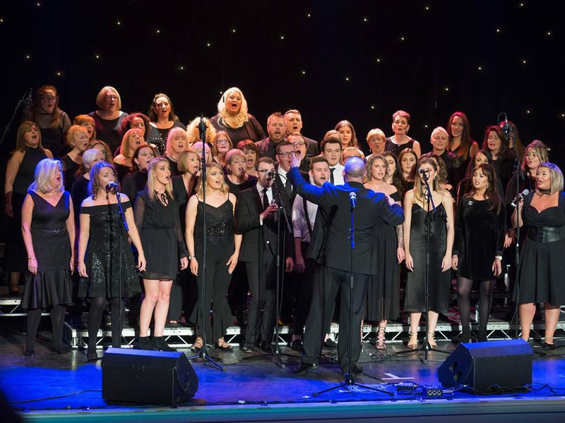 The award winning SoundSational choir are now in East Kilbride!