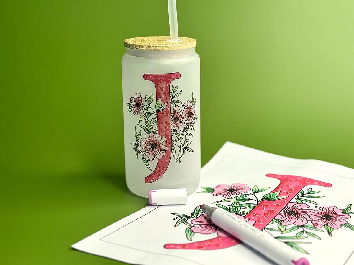 Iced Coffee Tumbler Printing Workshop