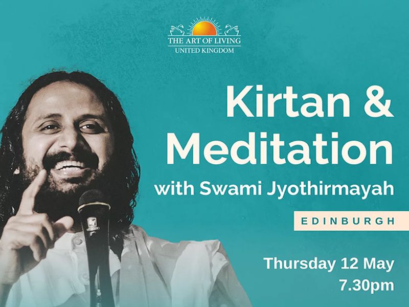Kirtan & Meditation with Swami Jyothirmayah