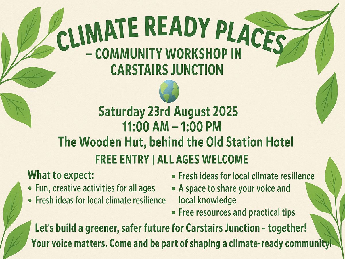 Climate Ready Places - Community Workshop
