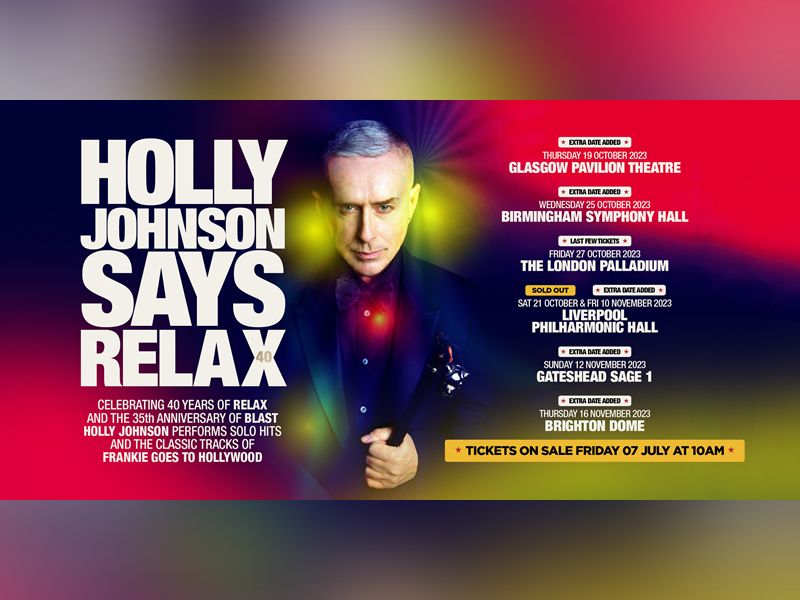 Holly Johnson at The Pavilion Theatre Glasgow, Glasgow City Centre