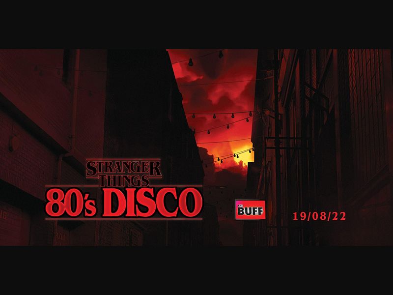 Stranger Things 80’s Disco