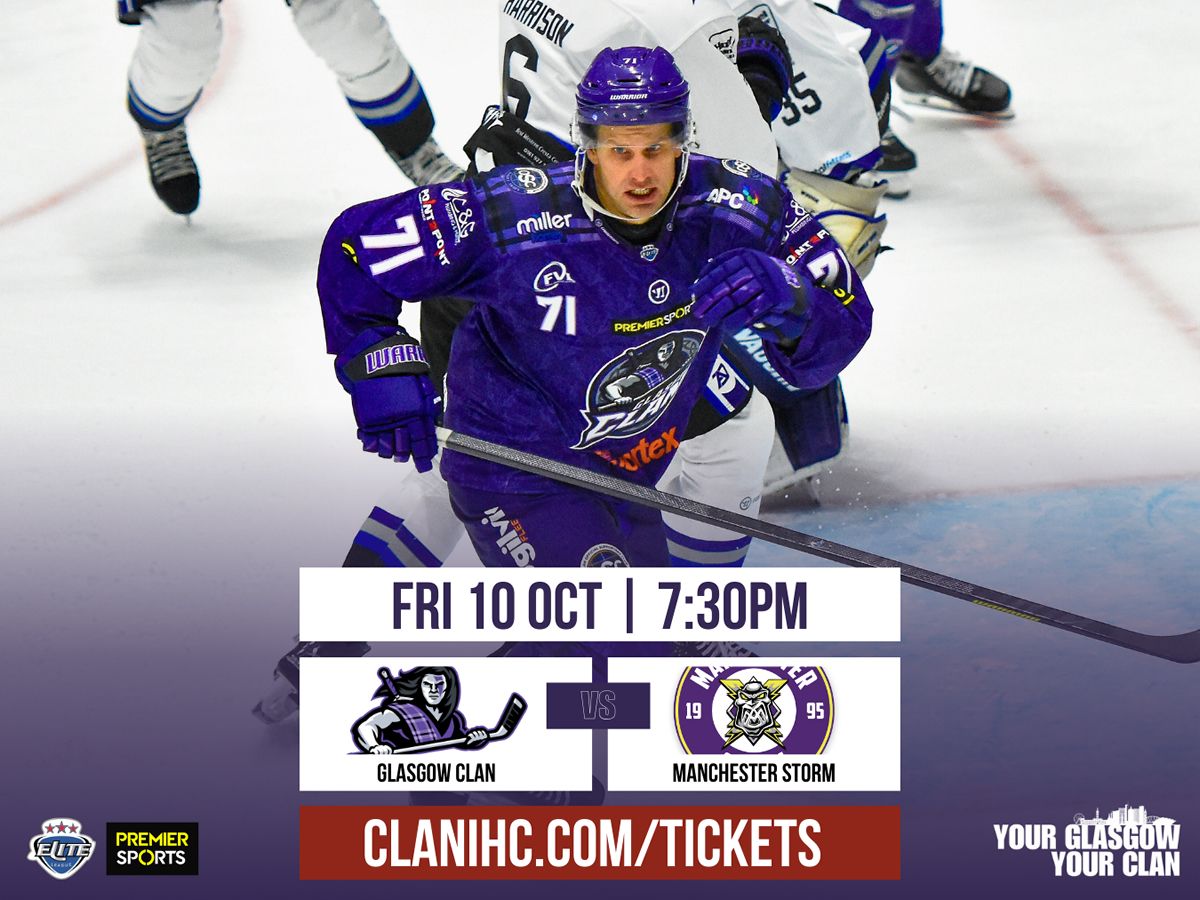 Glasgow Clan vs Manchester Storm