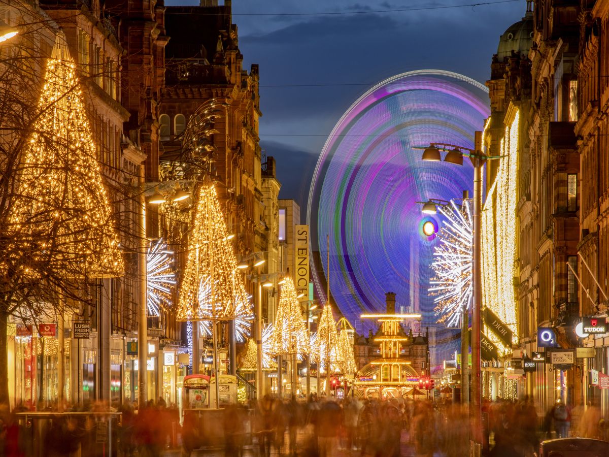 Glasgow’s Christmas Lighting Trail