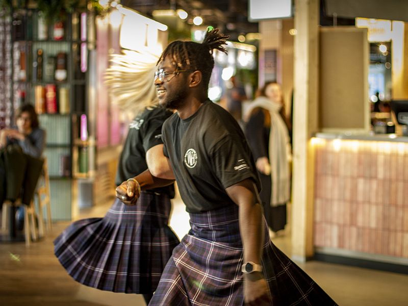 Bonnie & Wild White Heather Club weaves in new tartan partnership for ceilidh nights