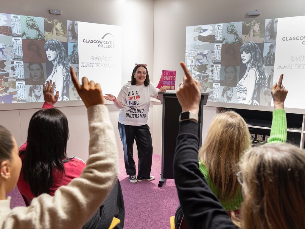 Glasgow Clyde College launches ultimate Taylor Swift course