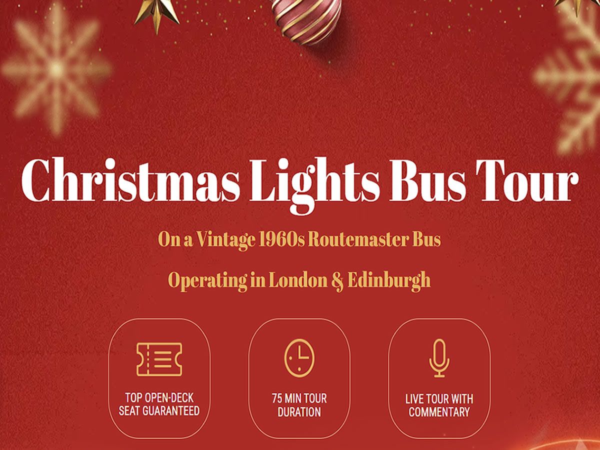 Edinburgh Christmas Lights Bus Tour