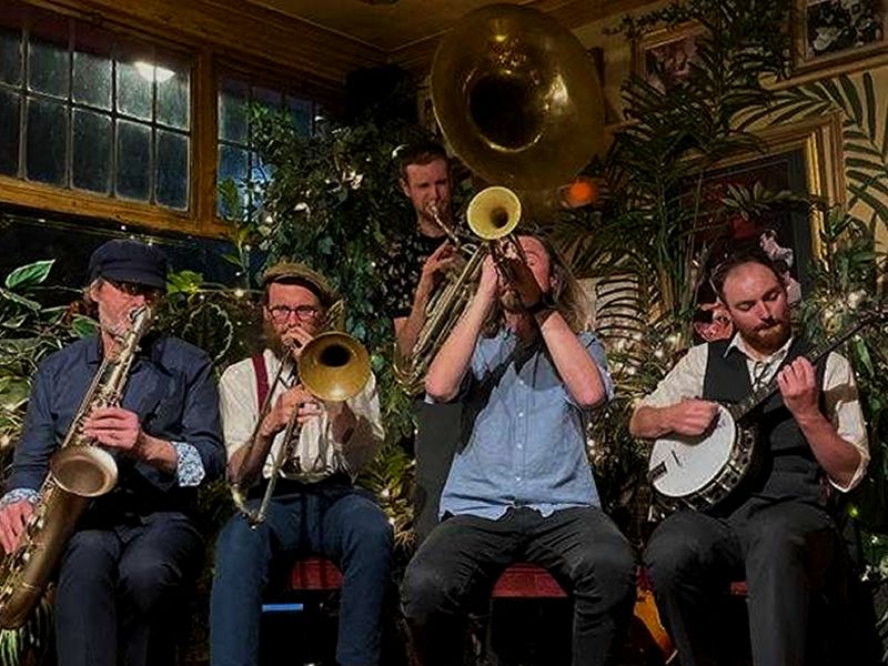 Edinburgh Jazz and Blues Festival:  Tenement Jazz Band with special guest Stephanie Trick