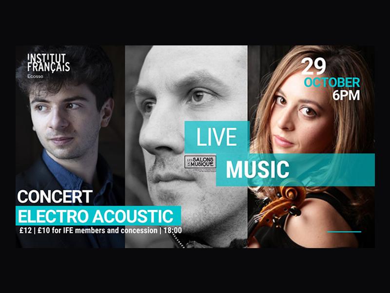 LIVE MUSIC: Electro-Acoustic Concert