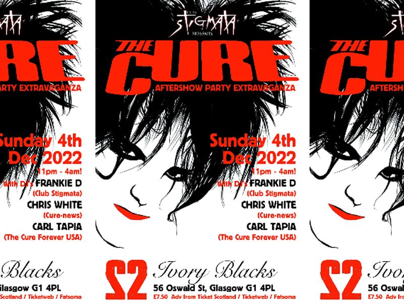 The Cure Aftershow Party Extravaganza