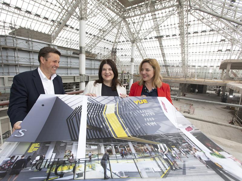 Construction work begins on multi million pound redevelopment at St. Enoch Centre