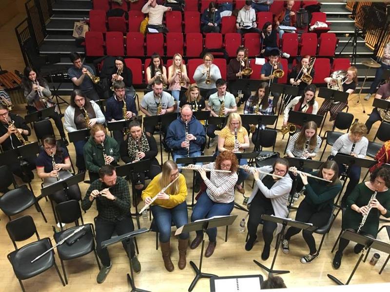 Clyde Wind Ensemble Rehearsals