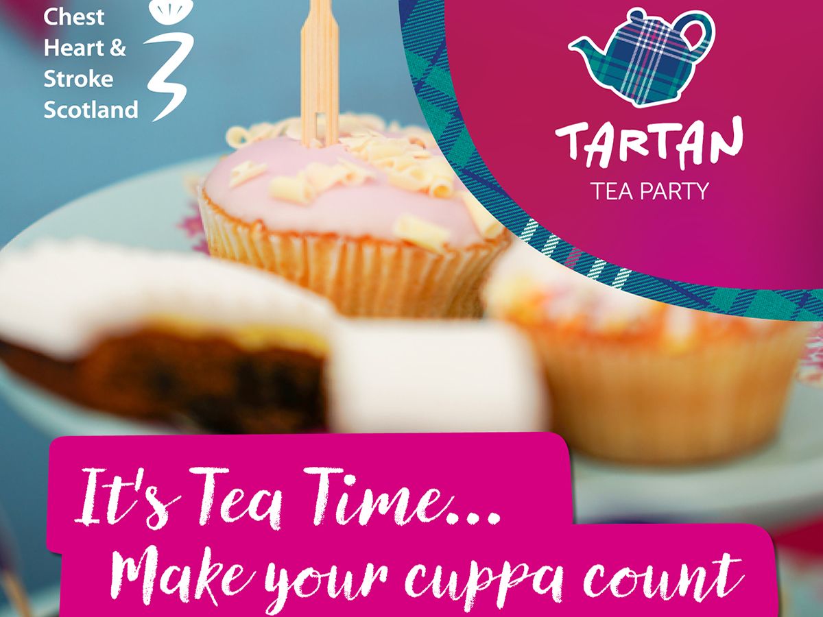 Tartan Tea Party for Chest Heart & Stroke Scotland