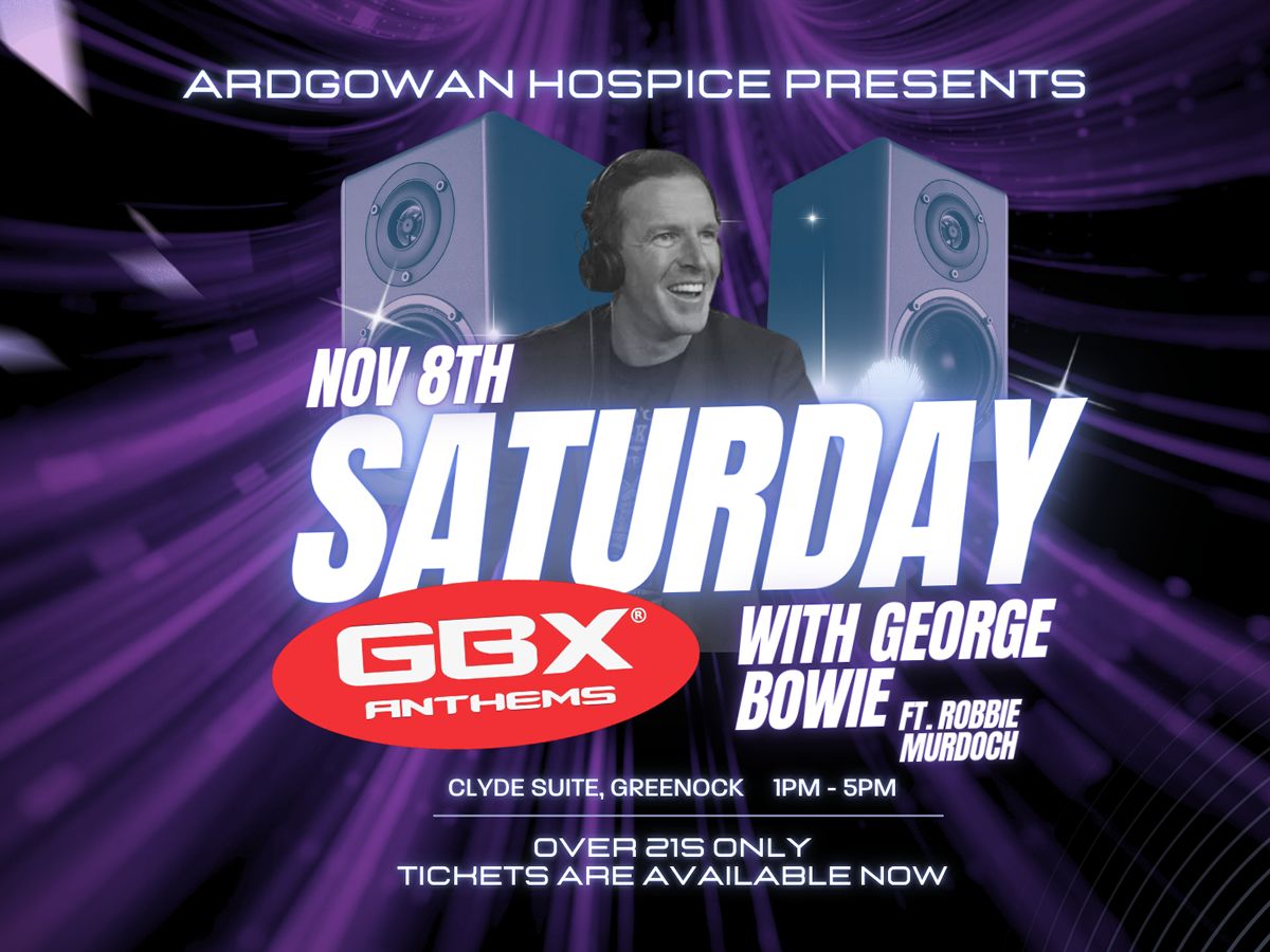 Daytime GBX Rave with George Bowie in aid of Ardgowan Hospice
