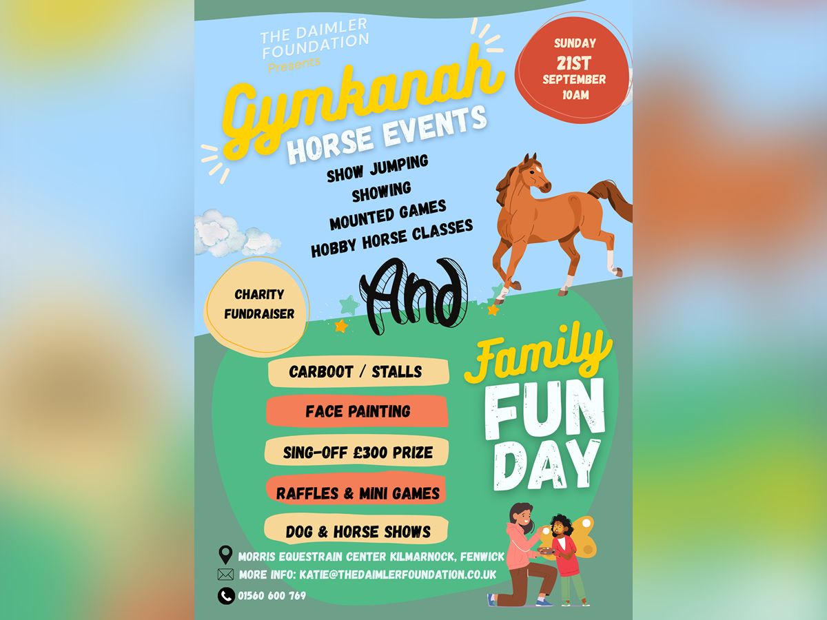 Family Fun Day, Car Boot & Horse Gymkhana Charity Fundraiser