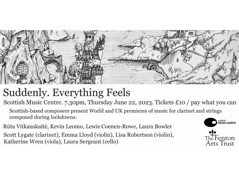 Suddenly. Everything feels - New Music for Clarinet and Strings