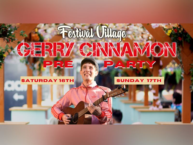 Gerry Cinnamon Pre-party at Festival Village