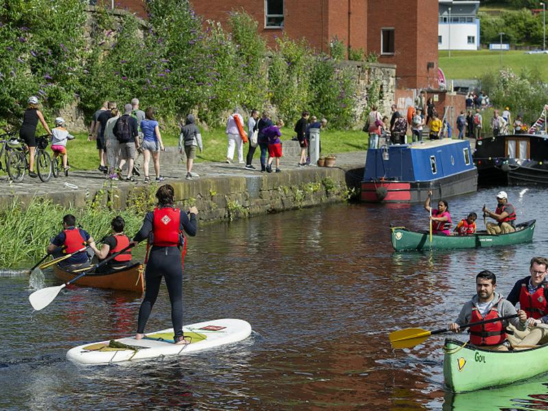 Glasgow Canal Co op will launch their Getting North Glasgow Canal Active project in February