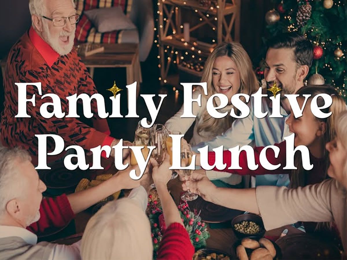 Festive Family Lunch with Santa’s Elves