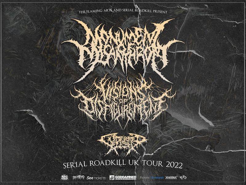Monument Of Misanthropy & Visions of Disfigurement + Cutterred Flesh