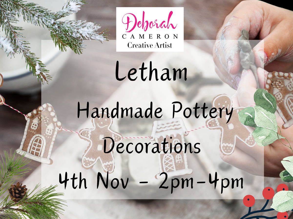 Letham Handmade Pottery Decorations