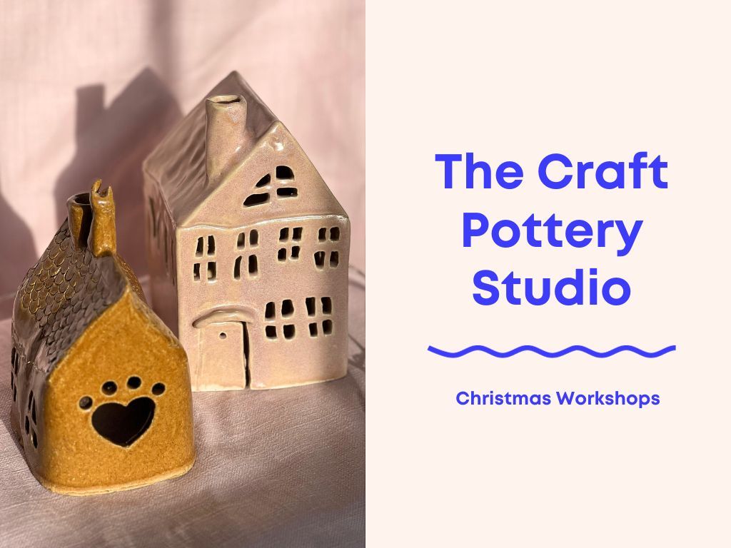 BYOB Christmas Hand Building: Make a Festive Ceramic House Workshop