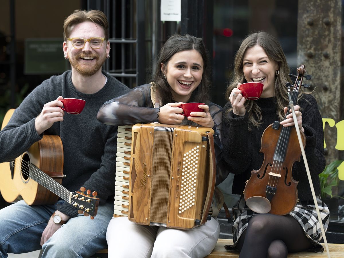 Celtic Connections brought surprise morning gigs to coffee shops across Glasgow at the weekend