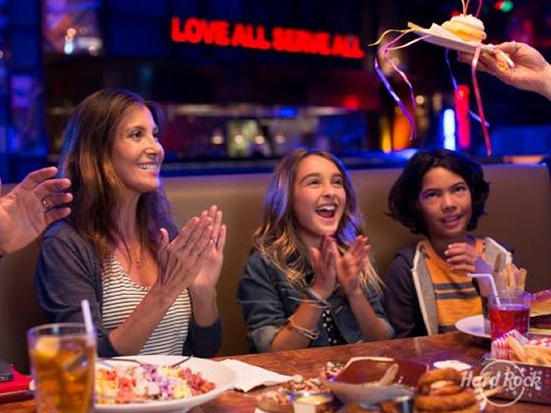 Kids Eat Free at Hard Rock Cafe this November