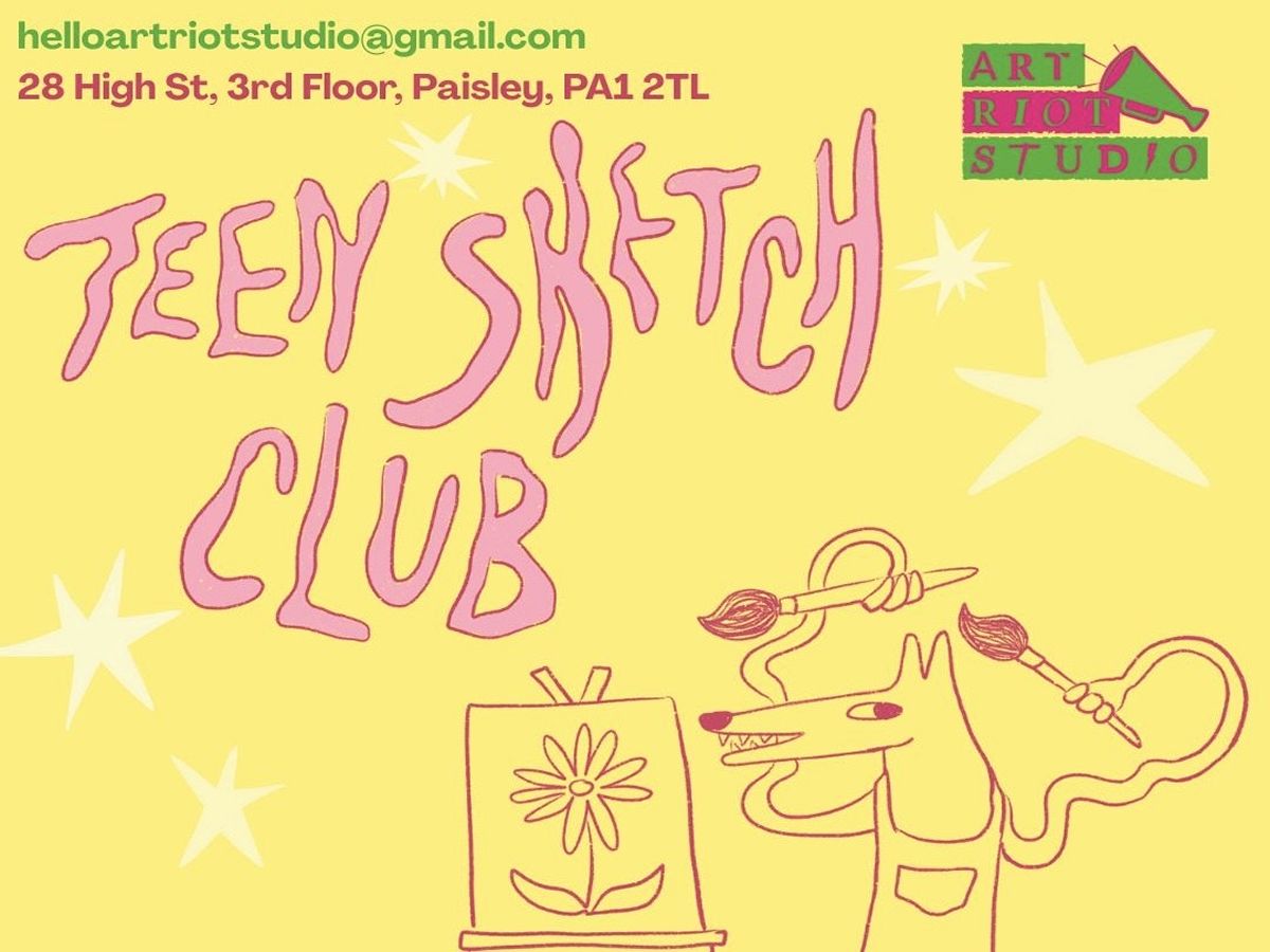Teen Sketch Club with AJ Duncan