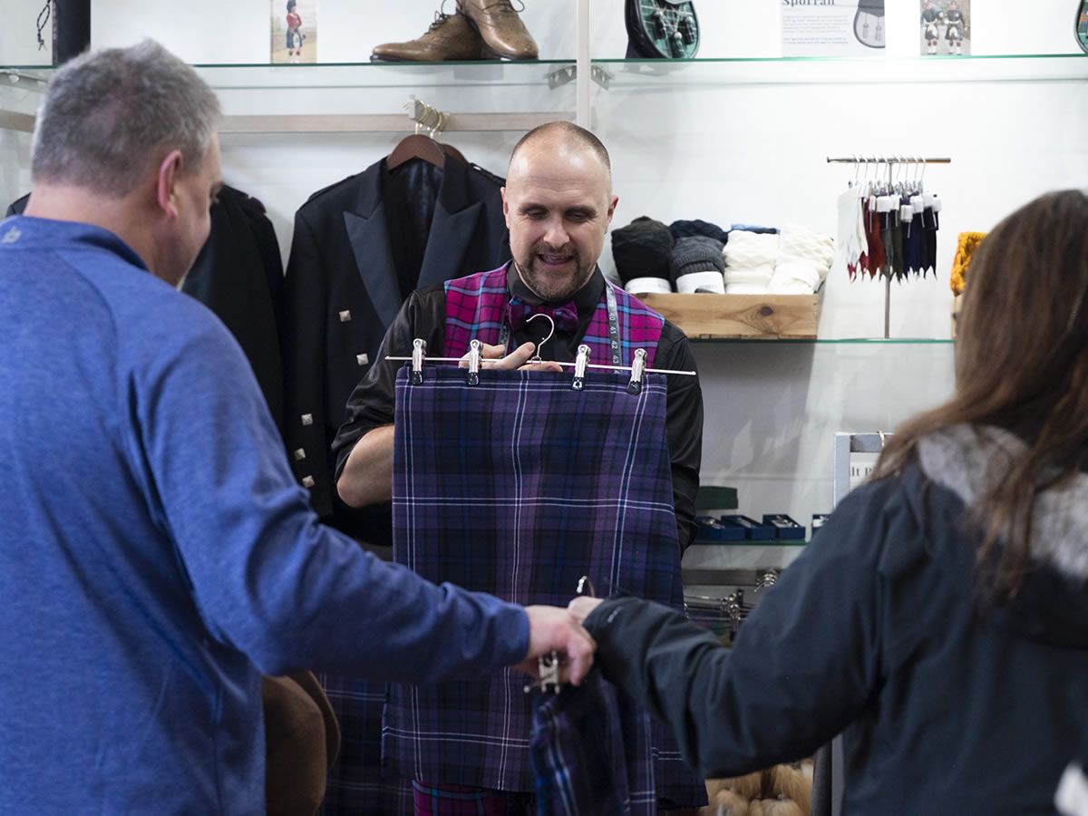Great Kilt Demonstration