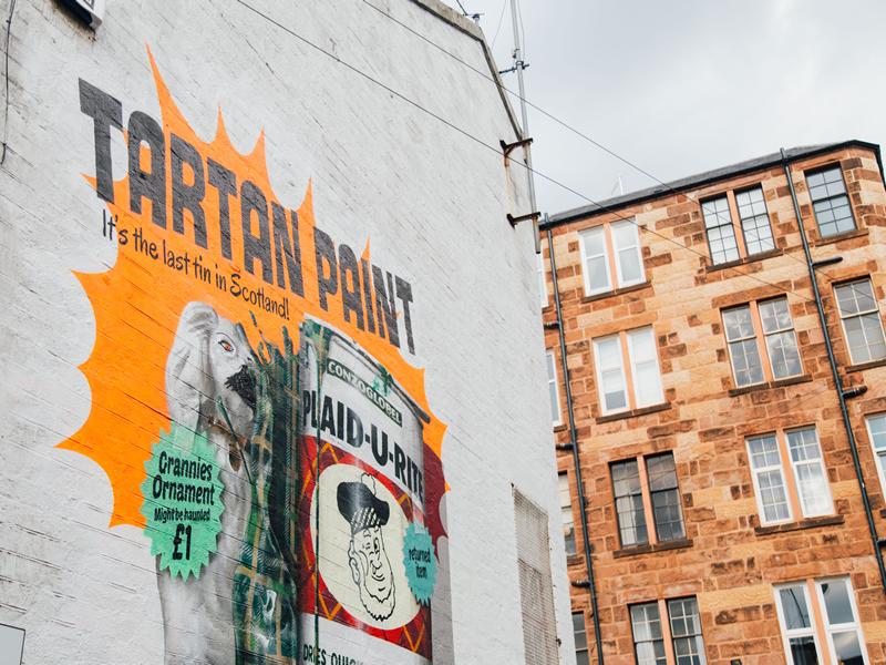 Innis & Gunn gifts new mural to Glasgow as part of Your Call Lager campaign