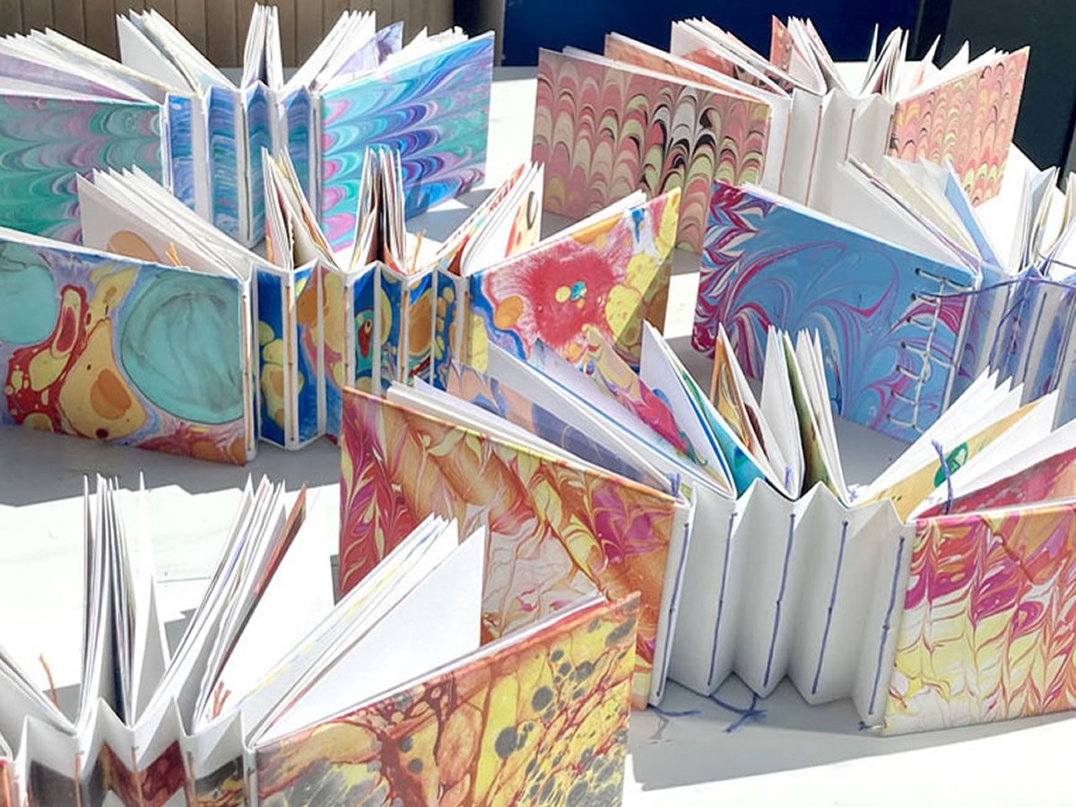 Marbled Bookbinding