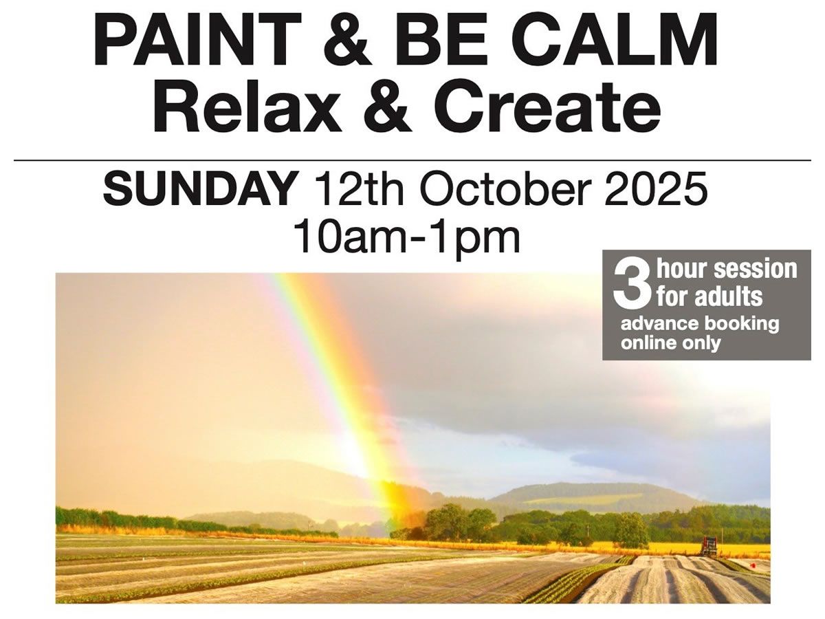 Paint & Be Calm: Relax & Create