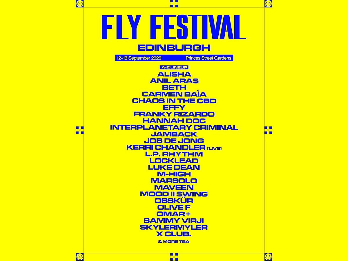 FLY Festival Returns to Edinburgh's Princes Street Gardens with Electronic Music Showcase