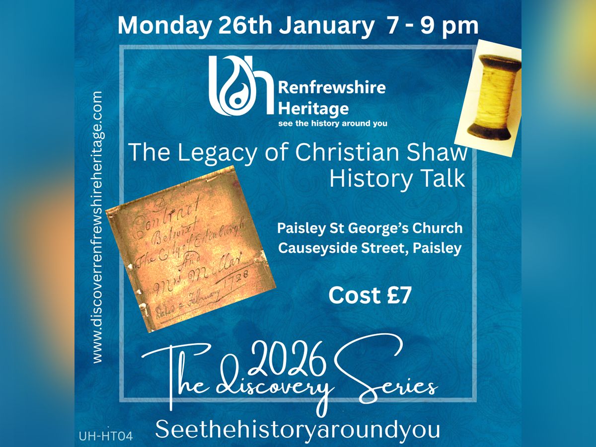 The Christian Shaw Legacy - History Talk