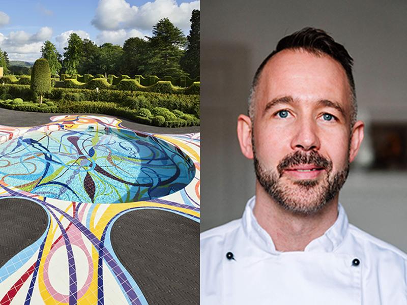 Top Edinburgh chef adds culinary creativity to capital sculpture park  