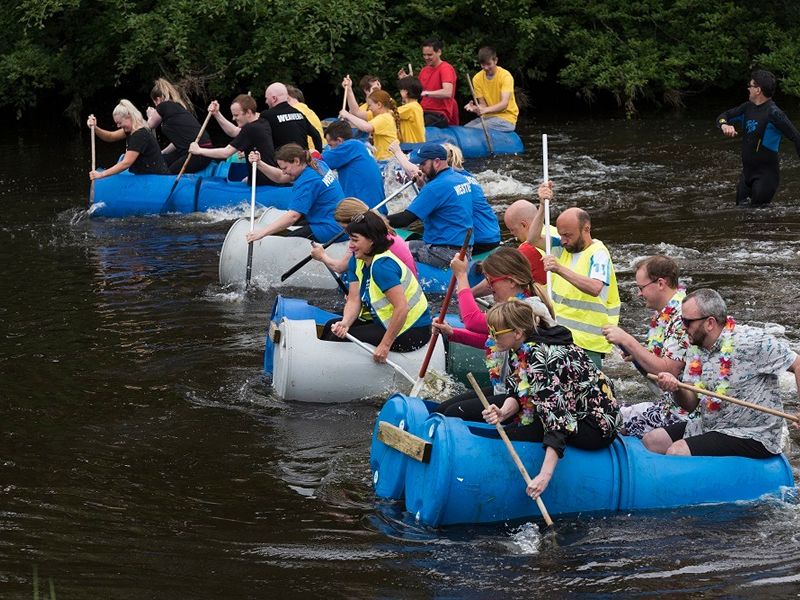 Strathaven Round Table Gala Raft Race & BBQ