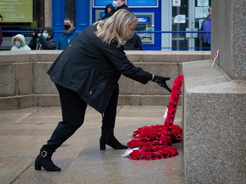 Communities mark Remembrance Sunday online across Renfrewshire